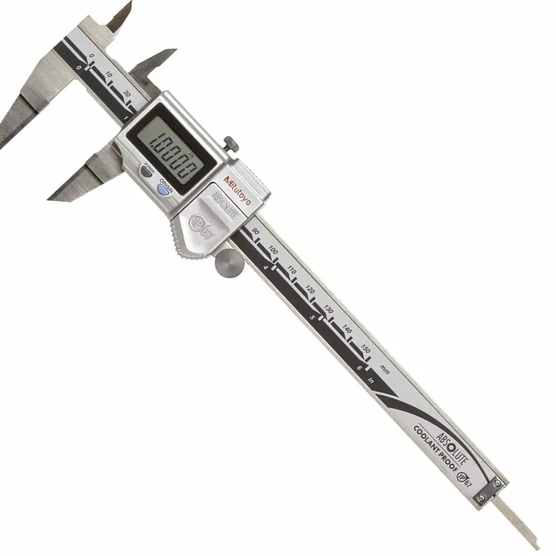 Mitutoyo 573 Series [573-734] Digital ABSOLUTE Digimatic Blade Caliper 0-6in / 0-150mm