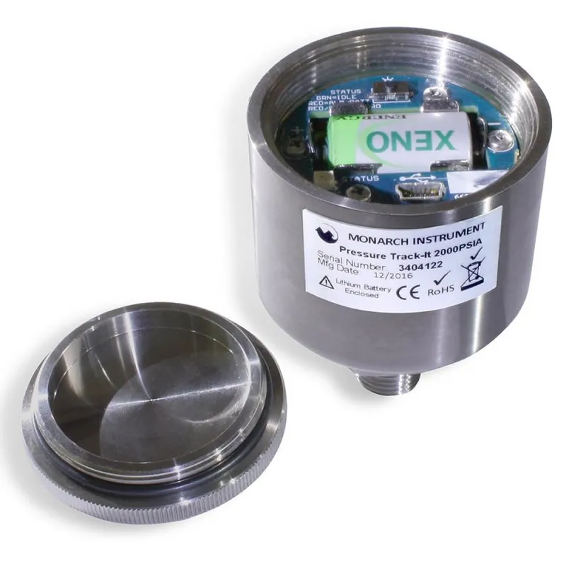 Monarch Track-It [5396-0351-CAL] 0-150 PSIG Pressure/Temp Logger with USB Cable & NIST