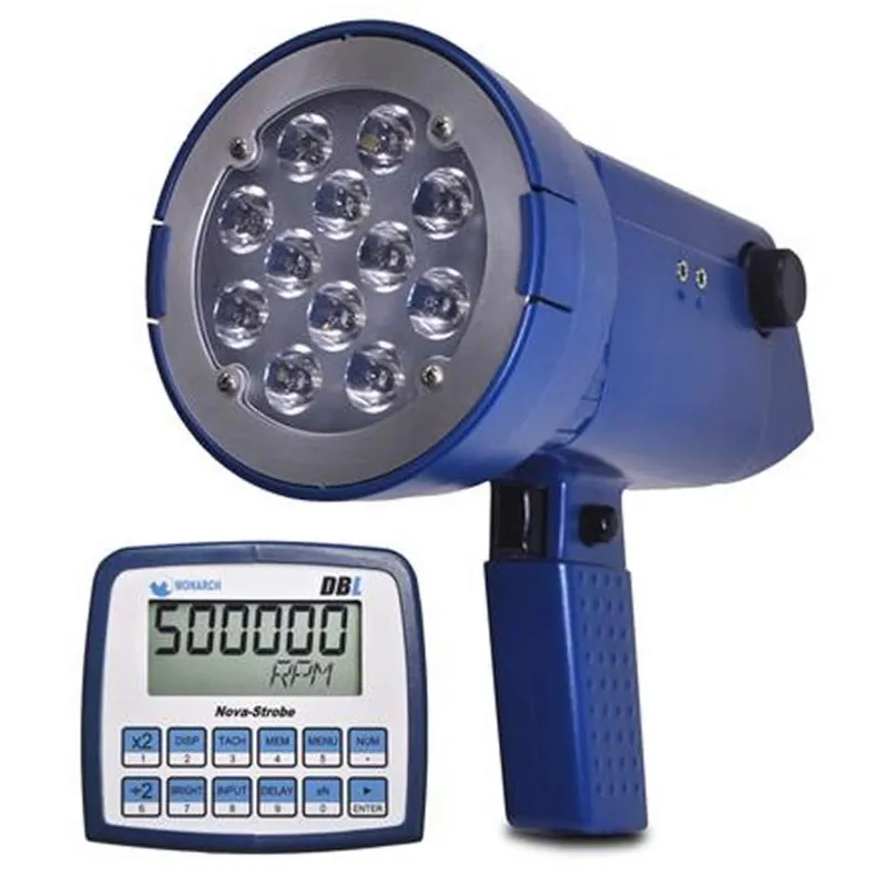 Monarch Nova-Strobe LED [6231-011] Portable Stroboscopes DBL Deluxe Kit (30 to 500,000 FPM) 115/230VAC