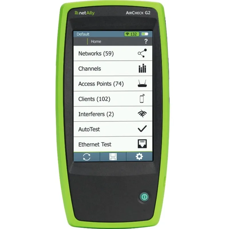 NetAlly Aircheck G2 [AIRCHECKG2-TA-KT] Wireless Tester, Test Accessory and Antenna Kit