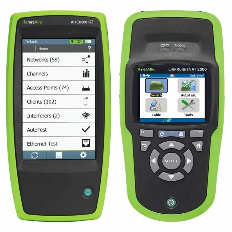 NetAlly Aircheck G2 [ACKG2-LRAT2000] Network Tech Troubleshooting Kit