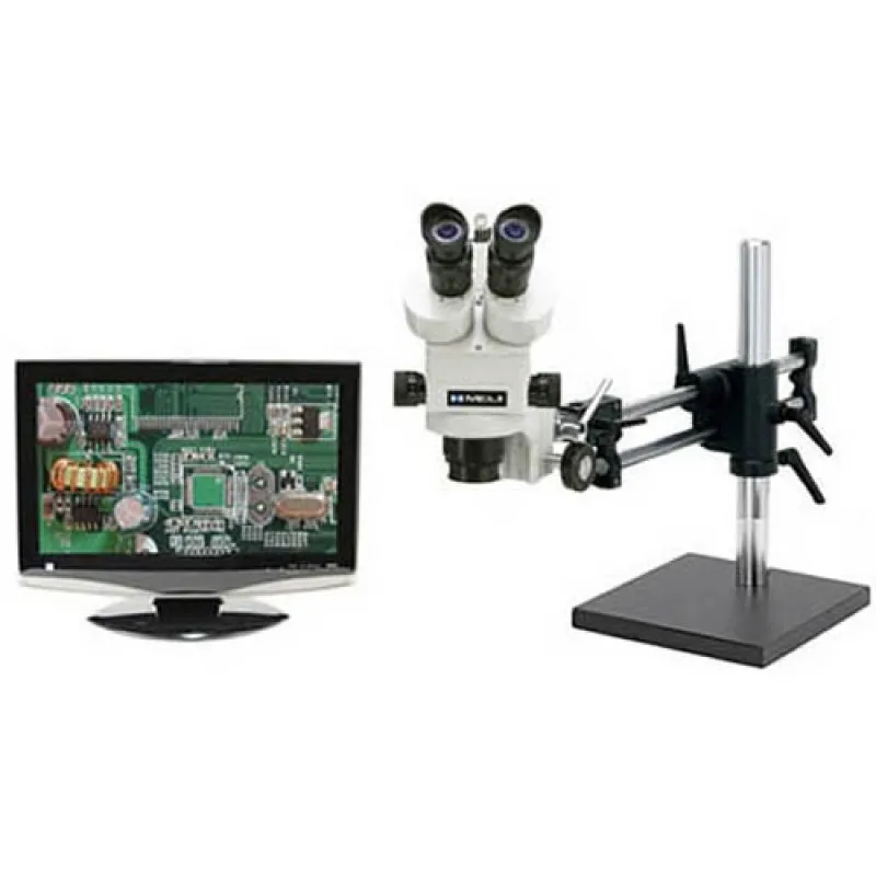 OC White TKMZ-8TR Meiji Stereo-Zoom Trinocular Microscope 