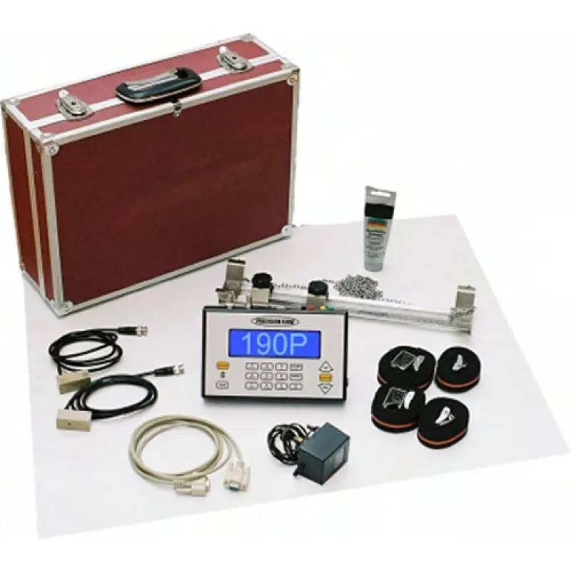 OMNI Instruments Precision 190LT [190LT-KIT] Time of Flight Portable Clamp On Ultrasonic Flowmeter
