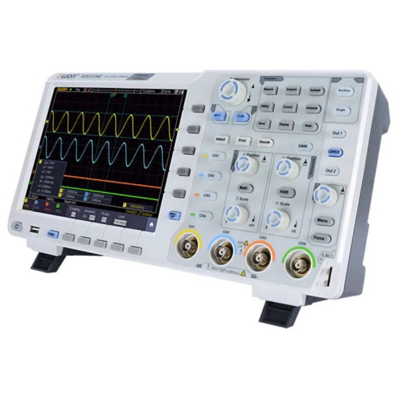 OWON XDS3000-E Series [XDS3104AE] 100 MHz, 4-Channel, 1GS/s Digital Storage Oscilloscope, 14-Bit Resolution