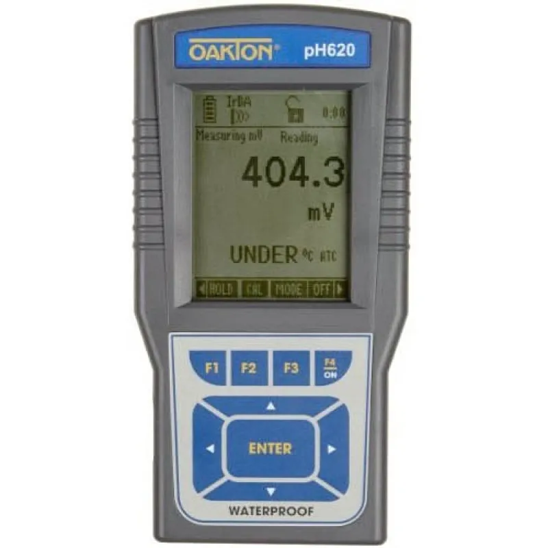 OAKTON PH 620 [WD-35418-23] Portable Waterproof  pH / mV / Ion / Temperature Meter Only w/ NIST-Traceable Calibration