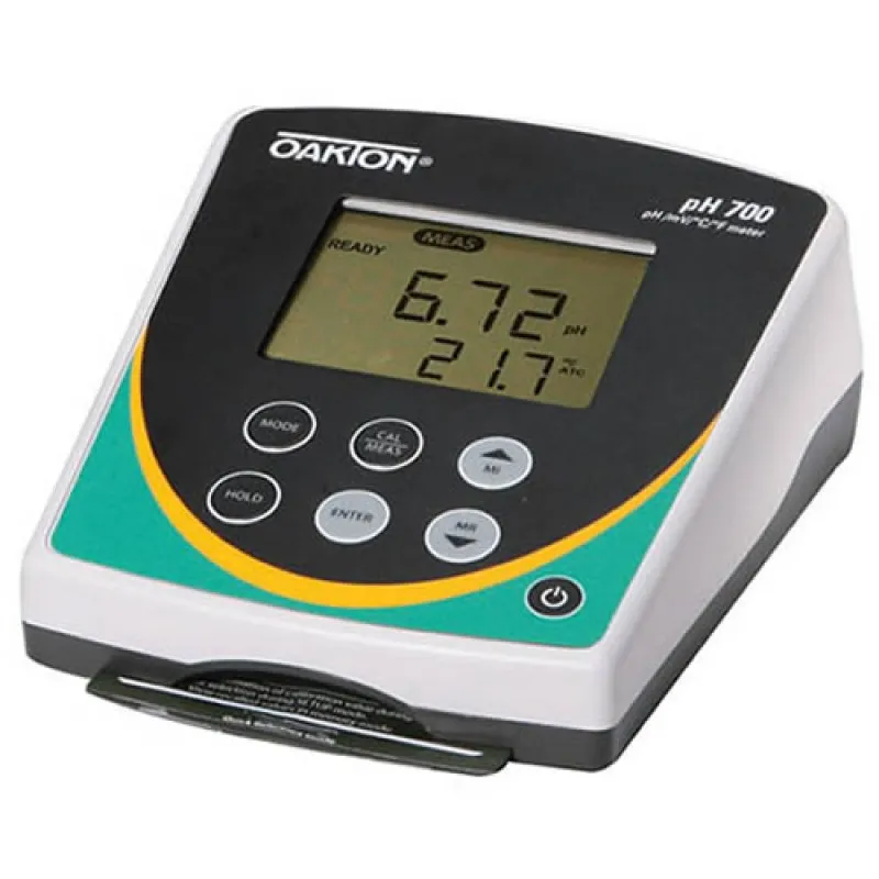OAKTON PH 700 [WD-35419-01] pH / ORP / Temperature Benchtop Meter  w/ NIST Traceable Certificate of Calibration