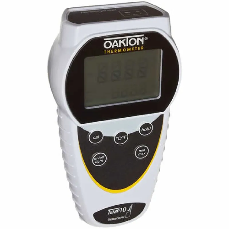 Oakton Eutech Temp 10K [WD-35427-11] Thermocouple Thermometer –418 to 2501°F (–250 to 1372°C ) w/ NIST Calibration