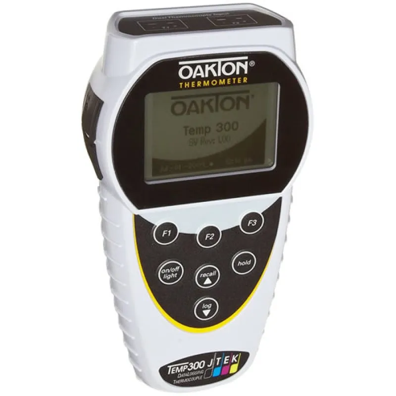 Oakton 3542750 [WD-35427-50] Temp 300 Dual-Input Thermocouple Datalogger