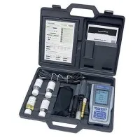 OAKTON PCD 650 [WD-35434-70] Portable Waterproof pH / mV / Ion / Conductivity / TDS / Salinity / DO / Temp. Meter Kit 