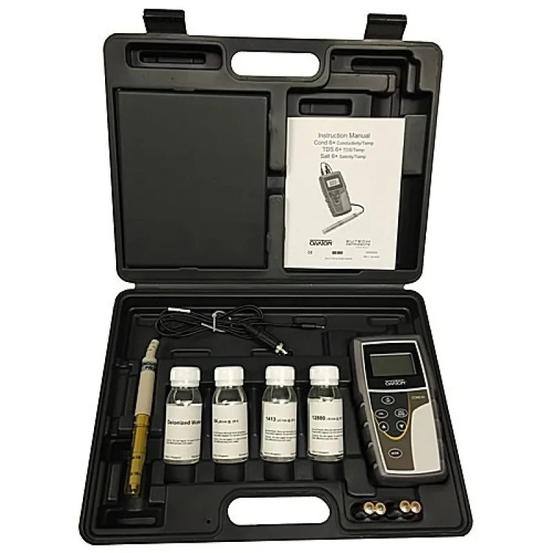 Oakton SALT 6+ [WD-35604-45] Salinity Meter Kit w/ NIST