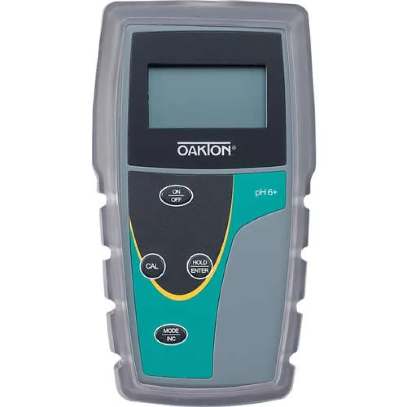 OAKTON pH 6+ [WD-35613-41] pH / mV / Temperature Meter w/ NIST-Traceable Calibration