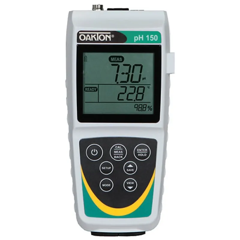 OAKTON pH 150 [WD-35614-34] pH / mV / Temperature Meter w/ NIST Certificate Calibration