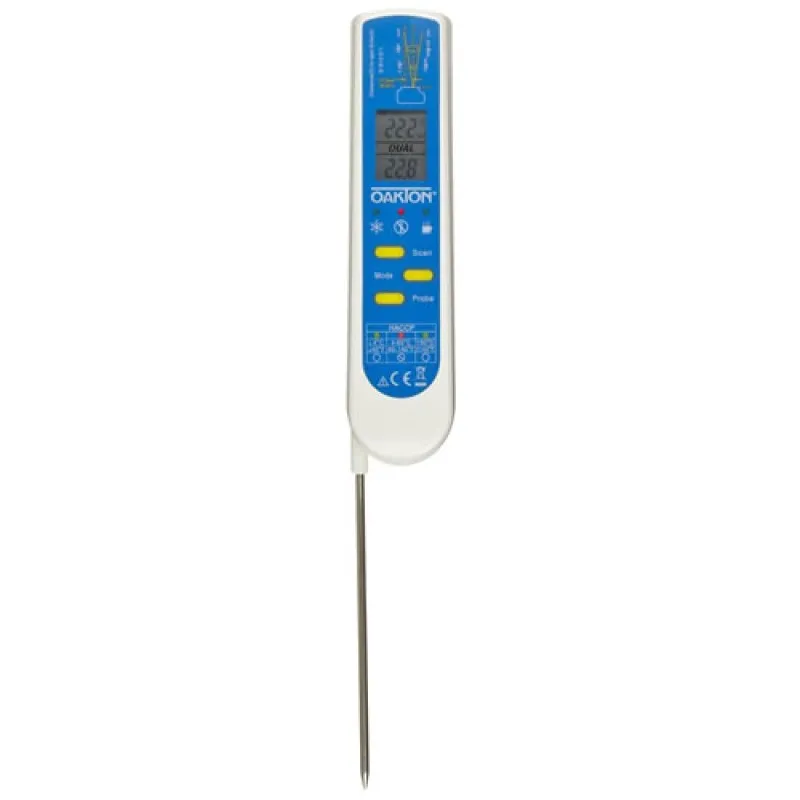 Oakton 35625-41 [WD-35625-41] Economic 2-in-1 Food Safety IR Thermometer -67 to 482°F (-55 to 250°C)