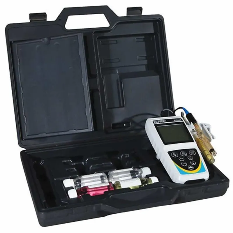 OAKTON PC 450 [WD-35630-90] Portable pH / mV / Conductivity / TDS / Salinity / Temperature Meter Kit w/ Separate pH and Conductivity Probes