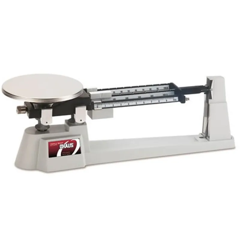 Ohaus 750-S0 [80000012] Triple Beam Scale, 610 g, w/ Stainless Plate