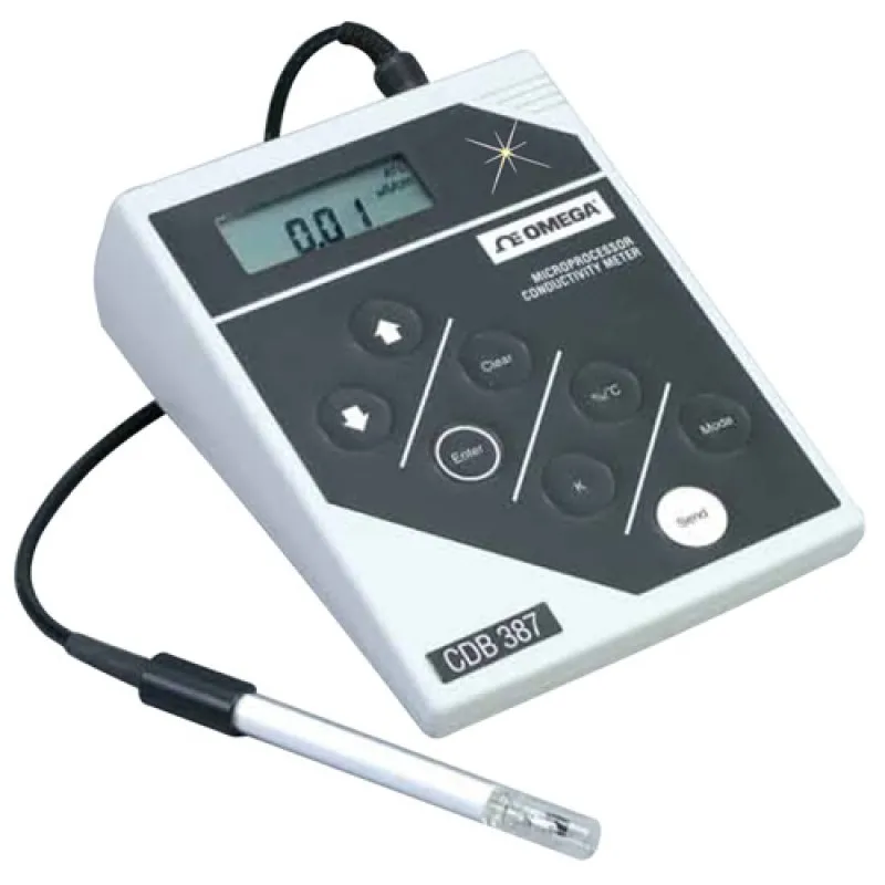 Omega CDB-387 Conductivity / Resistivity / TDS Benchtop Microprocessor-Based Meters