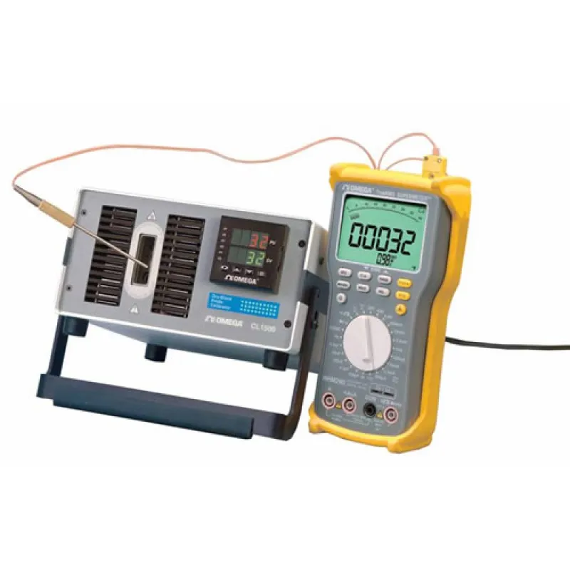 Omega CL1500 Series [CL1500M] Hot/Cold Benchtop Dry Block Calibrator 23 to 257°F (5 to 125°C )
