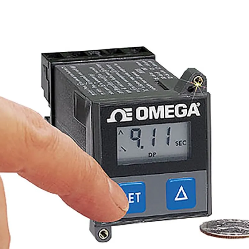 Omega CN1A Series [CN1A-RTD-24] 1/16 DIN On-Off LCD RTD Pt100 Input Controller, 10 to 32 Vac/dc