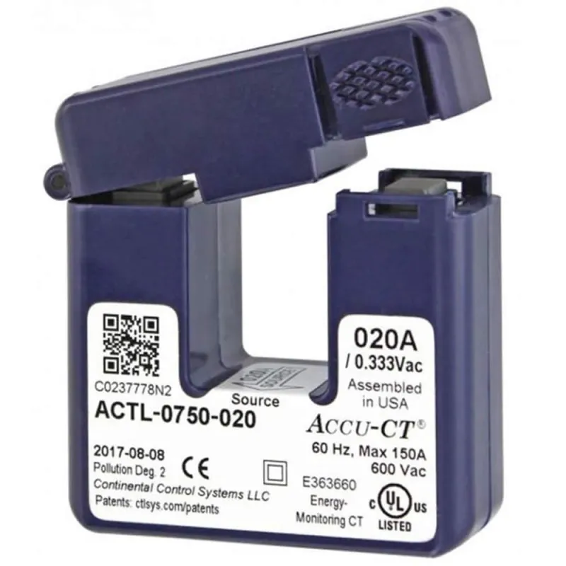 Onset HOBO T-ACT-0750-100 [T-ACT-0750-100] 100 Amp Accu-CT Split-Core Current Transformer 333mV Sensor