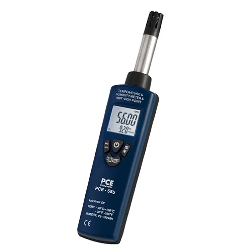 PCE Instruments PCE-555 [PCE-555] Wet-Bulb Temperature Meter -30 to 100°C (-22 to 212°F)