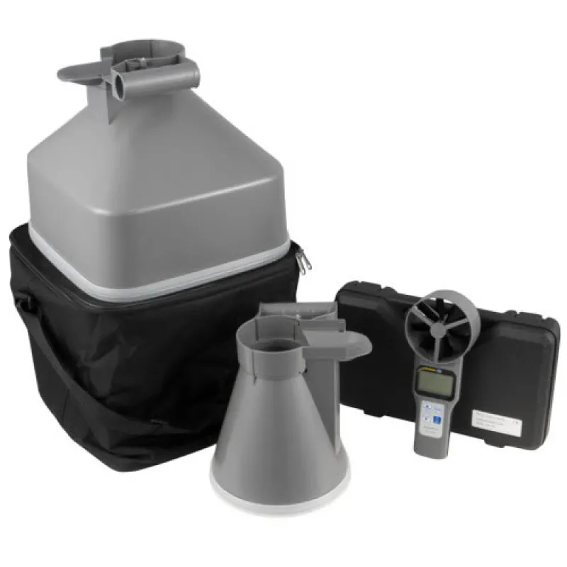 PCE Instruments PCE-VA 20-SET [PCE-VA 20-SET] Multifunction Temperature Meter with Air Flow Hoods