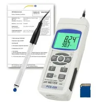 PCE Instruments PCE-228HTE-ICA [PCE-228HTE-ICA] pH, Redox and Temperature Meter w/ ISO Calibration Certificate