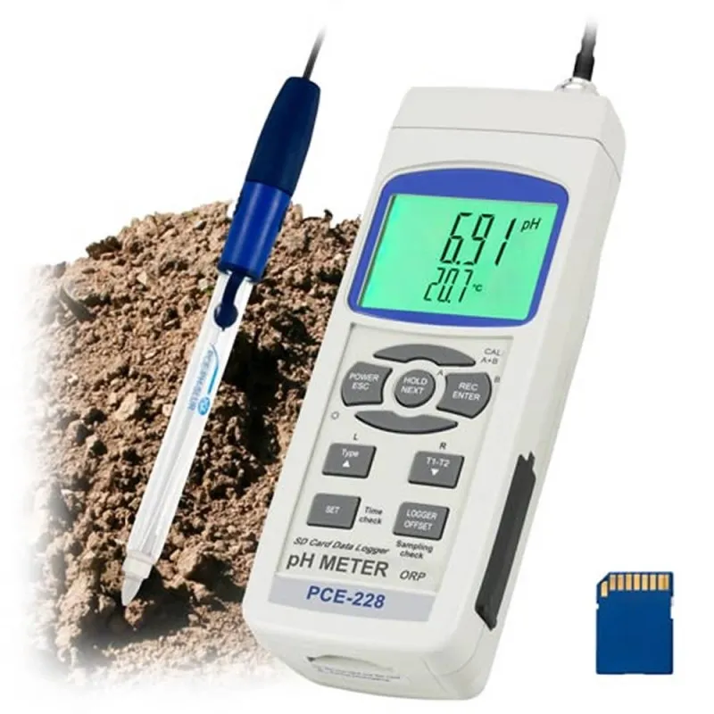 PCE Instruments PCE-228 [PCE-228SLUR] pH, Redox and Temperature Meter