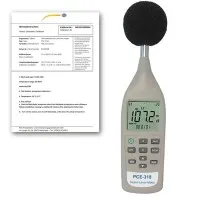 PCE Instruments  PCE-318 [PCE-318-ICA] Sound Level Meter with ISO Calibration Certificate