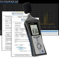 PCE Instruments PCE-322A [PCE-322ALEQ-ICA] Data Logging Sound Level Meter with LEQ Software and ISO Calibration Certificate