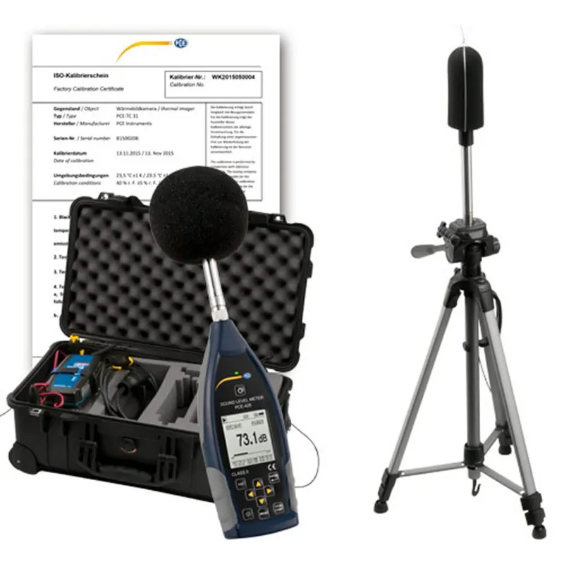 PCE Instruments PCE-428 [PCE-428-EKIT] Outdoor Sound Level Meter Kit