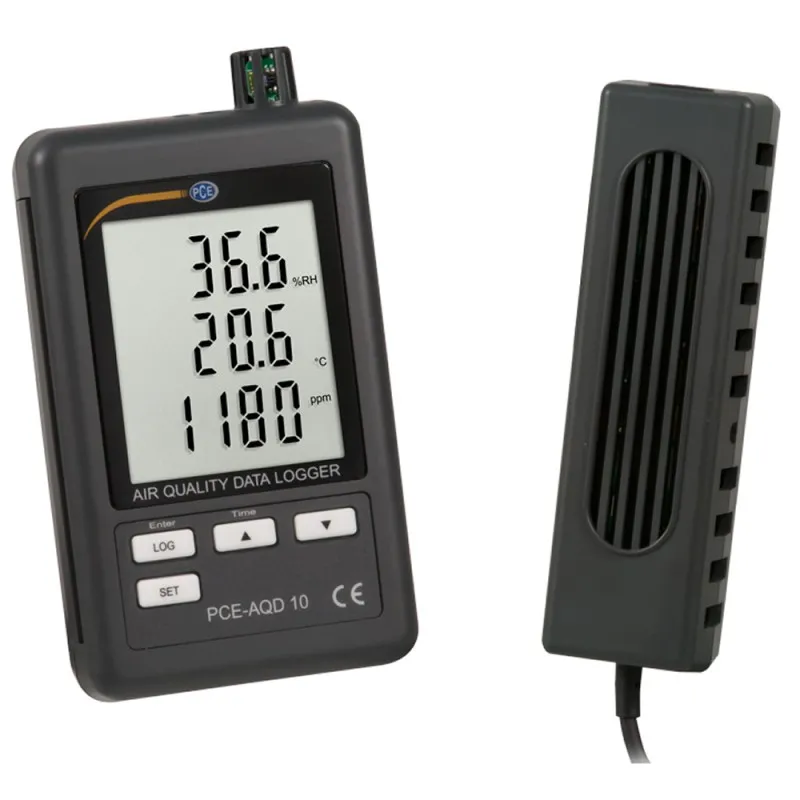 PCE Instruments PCE-AQD [PCE-AQD 10] Temperature / CO2 Meter w/ Data Logger