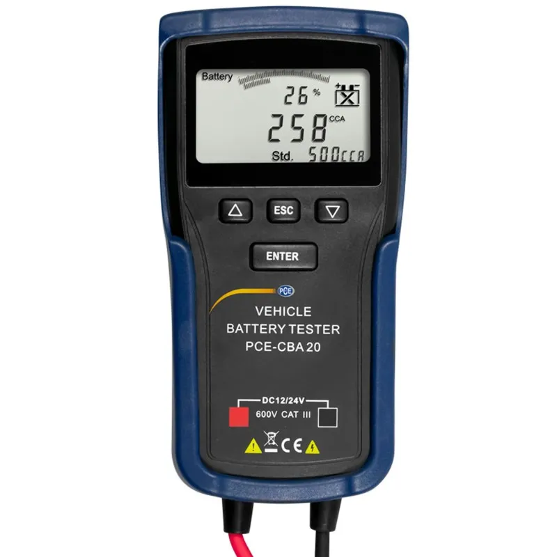 PCE Instruments PCECBA20 [PCE-CBA 20] Automotive Tester / Car Battery Tester 