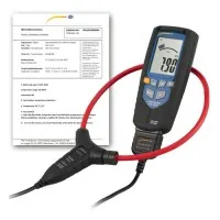 PCE Instruments PCECM40ICA [PCE-CM 40-ICA] Digital Multimeter w/ Flexible Current Clamp & ISO Calibration Certificate