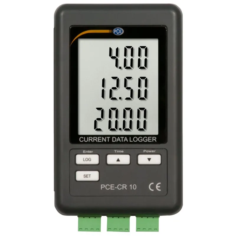 PCE Instruments PCECR10 [PCE-CR 10] Three-Channel Current Data Logger