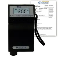 PCE Instruments PCE-CT 40 [PCE-CT 40-ICA] Ultrasonic Coating Thickness Gauge w/ ISO Calibration Certificate