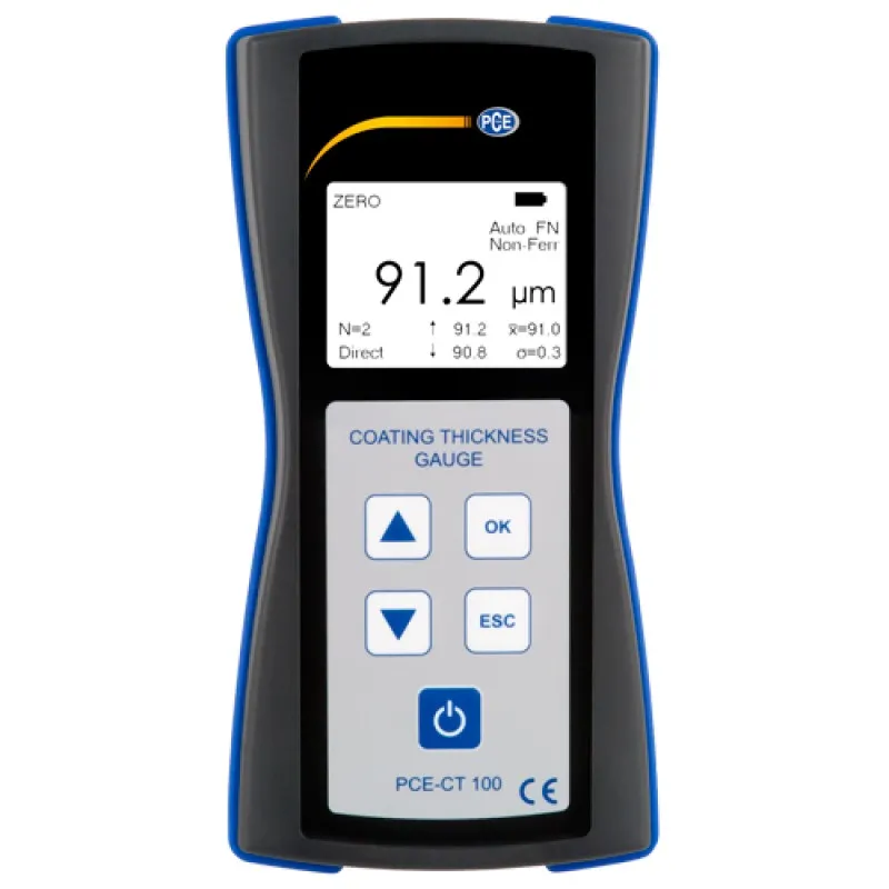 PCE Instruments PCE-CT 100 [PCE-CT 100] Ultrasonic Ferrous & Non-Ferrous Coating Thickness Gauge