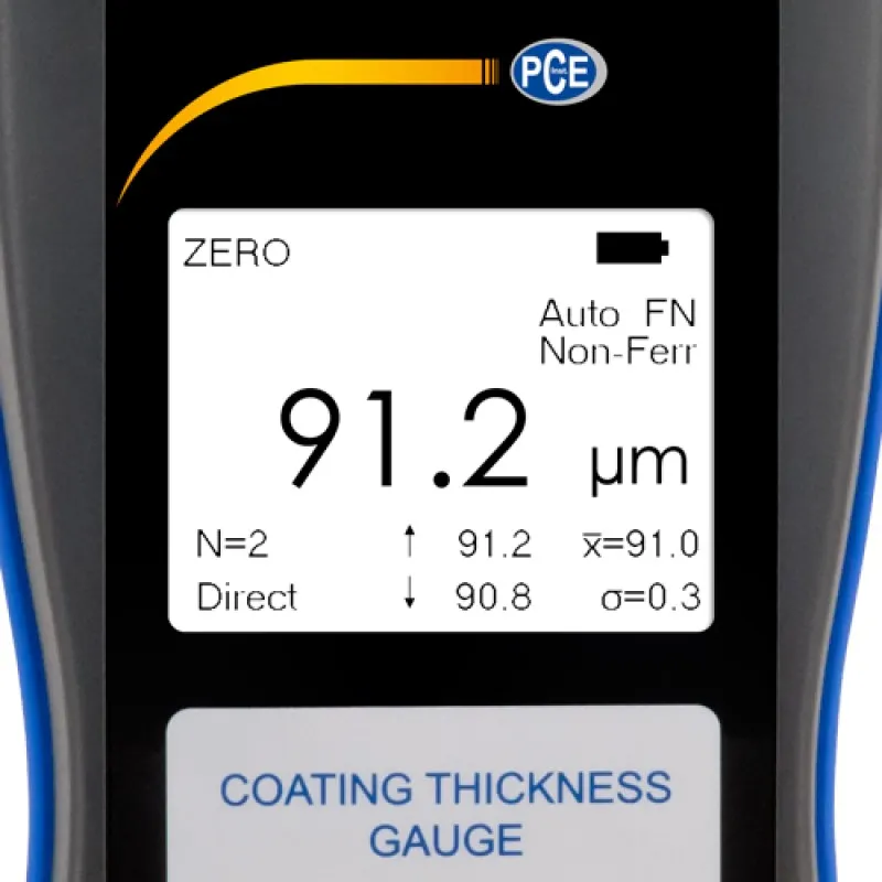 PCE Instruments PCE-CT 100 [PCE-CT 100] Ultrasonic Ferrous & Non-Ferrous Coating Thickness Gauge