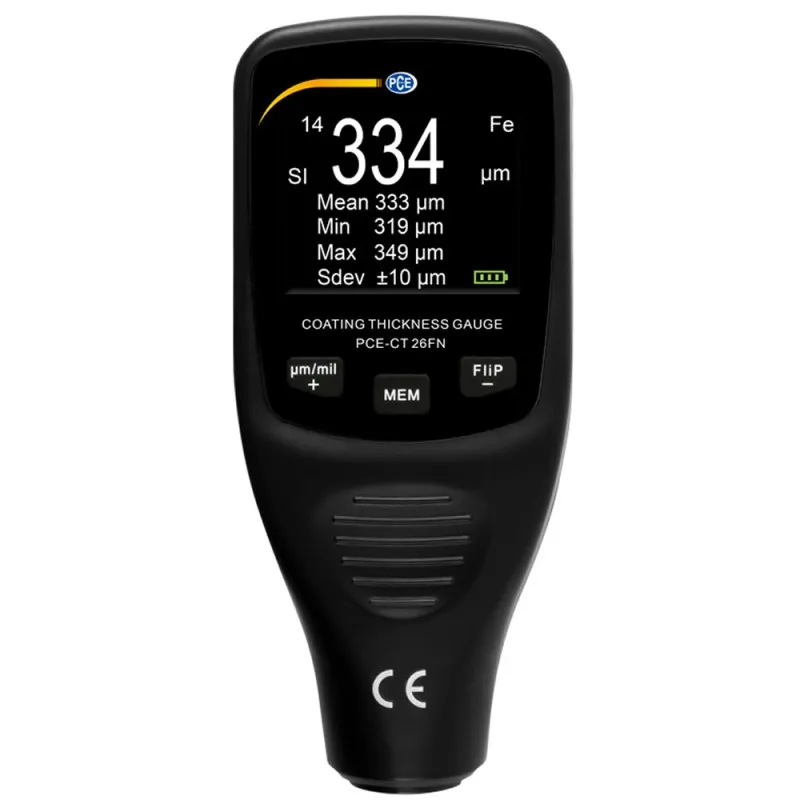 PCE Instruments PCE-CT 26FN [PCE-CT 26FN] Ferrous & Non-Ferrous Ultrasonic Coating Thickness Gauge