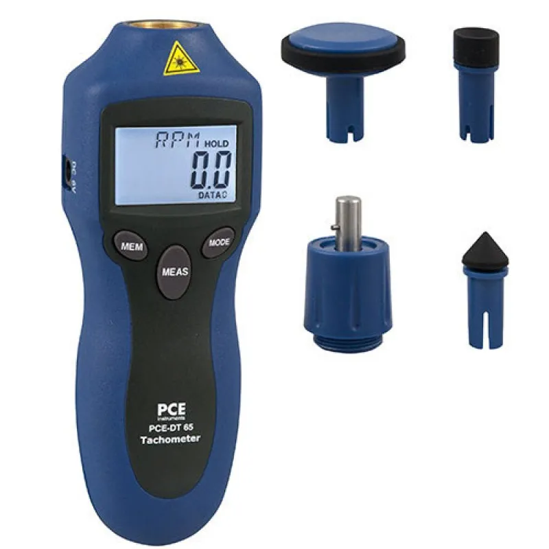 PCE Instruments PCE-DT 65 [PCE-DT 65] Digital Handheld Tachometer/Rotation Meter