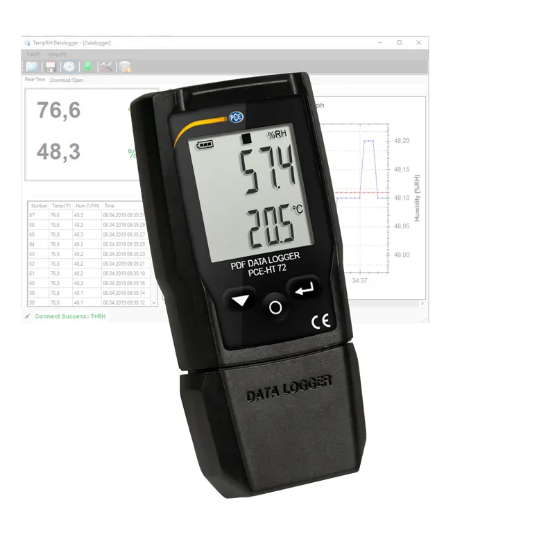 PCE Instruments PCE-HT 72 [PCE-HT 72] Temperature Meter with Datalogger -30 to 60°C (-22 to 140°F)