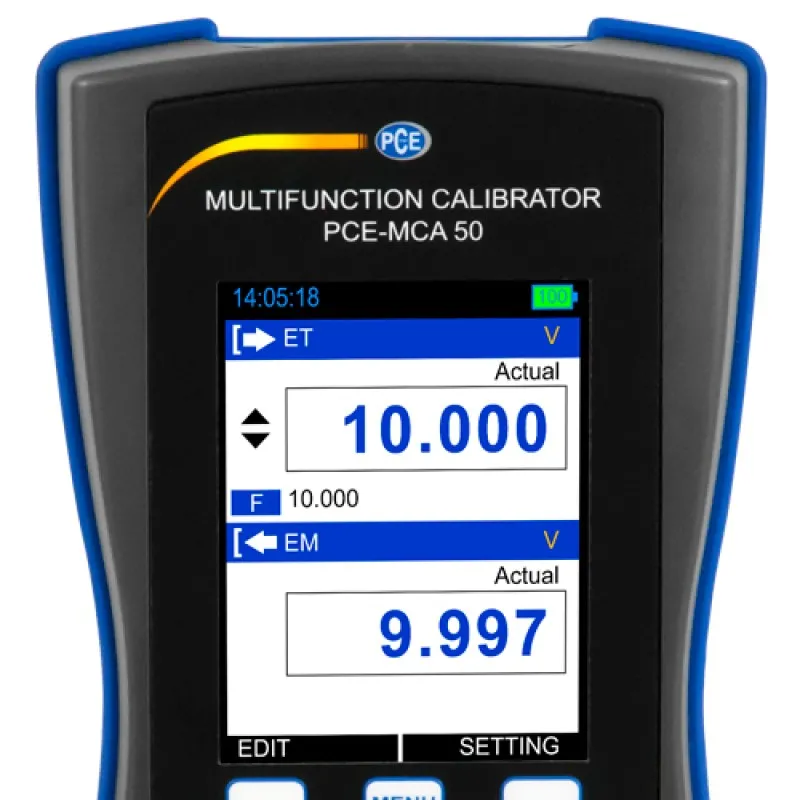 PCE Instruments PCE-MCA 50 [PCE-MCA 50] Multi-function Calibrator 