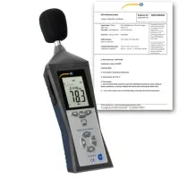 PCE Instruments PCE-MSM 4 [PCE-MSM 4-ICA] Sound Level Meter w/ ISO Calibration Certificate