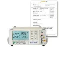 PCE Instruments PCEPA6000ICA [PCE-PA6000-ICA] 1-Phase Power Meter with ISO Calibration Certificate