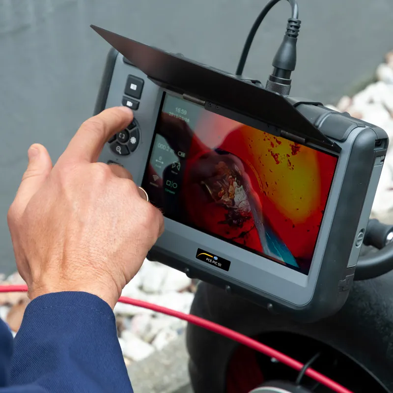 PCE Instruments PCEPIC50 [PCE-PIC 50] 30mm HVAC Meter w/ Wifi Channel Camera and 30 Meter (98 ft) Cable Length