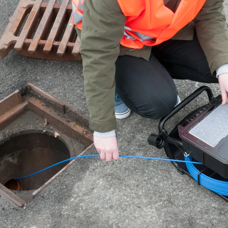 PCE Instruments PCEPIC20 [PCE-PIC 20]  23mm Industrial Borescope  Inspection Camera with 20 m (66 ft) Push Cable 