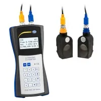 PCE Instruments PCETDS100H [PCE-TDS 100HS] Portable Handheld Clamp-On Ultrasonic Flow Meter or HVAC Meter w/  ISO Calibration Certificate