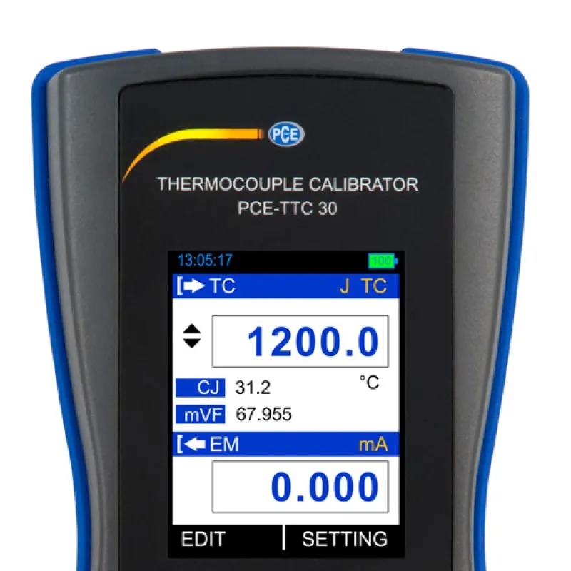 PCE Instruments PCE-TTC 30 [PCE-TTC 30] Thermocouple Calibrator