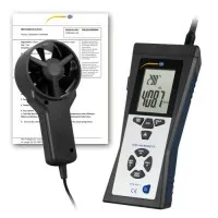 PCE Instruments  PCEVA11ICA [PCE-VA 11-ICA] Air Velocity Meter w/ ISO Calibration Certificate