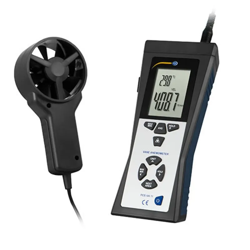 PCE Instruments  PCEVA11 [PCE-VA 11] Air and Temperature Meter