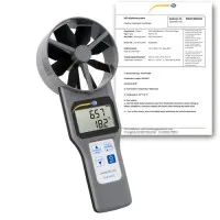 PCE Instruments PCE-VA 20 [PCE-VA 20-ICA] Multifunction Air Velocity Meter w/ ISO Calibration Certificate
